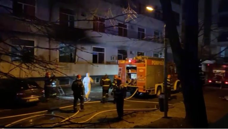 UPDATE Cinci pacienți au murit într-un incendiu izbucnit la Institutul Matei Balș, într-un pavilion COVID