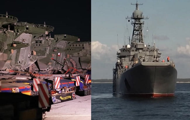 Convoi militar SUA/Navă a Armatei Ruse