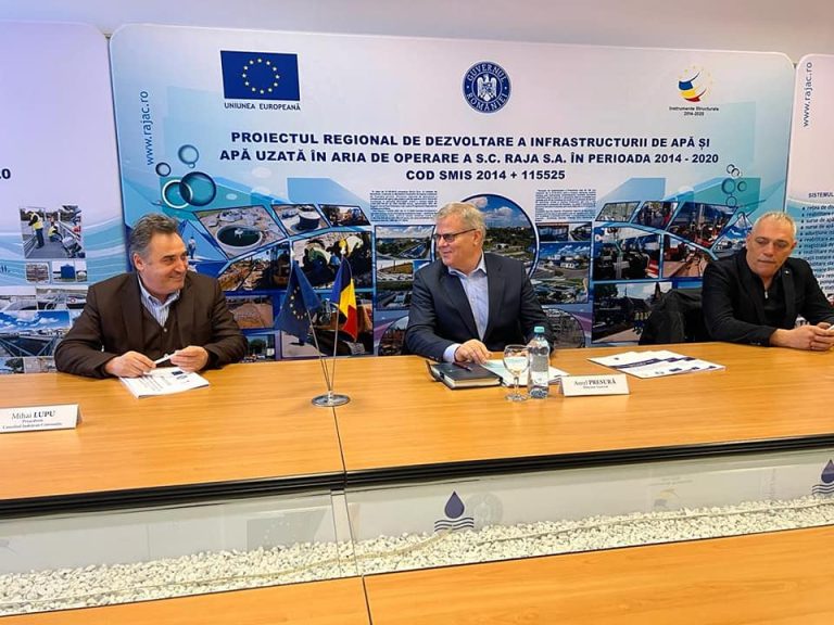 Zeci de milioane de euro investiți în sistemele de alimentare cu apă și canalizare din municipiul Mangalia