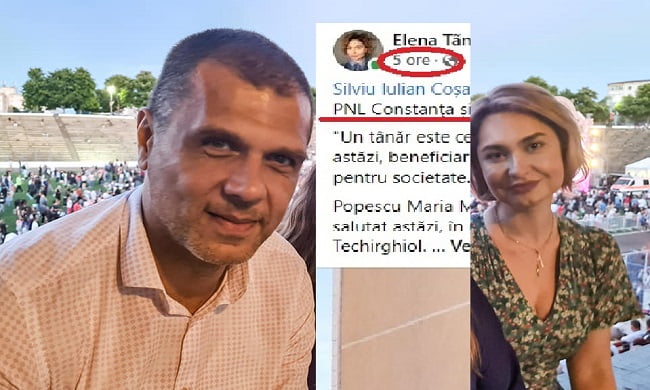 Silviu Iulian Coșa și Elena Tănase sursa FOTO: FB/Silviu Iulian Coșa