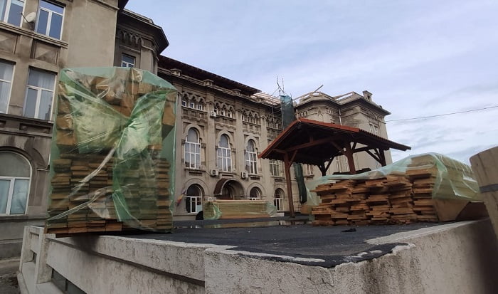 Primăria Constanța a sesizat Parchetul cu privire la lucrările neautorizate la Palatul Arhiepiscopal