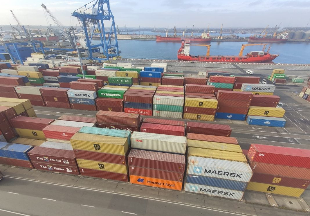 Containere în Portul Constanța FOTO: Dobrogea Live