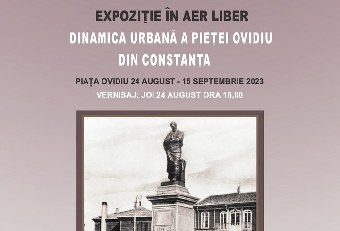 Expoziție marca arh. Radu Cornescu – Dinamica urbană a Pieței Ovidiu, 24 august – 15 septembrie