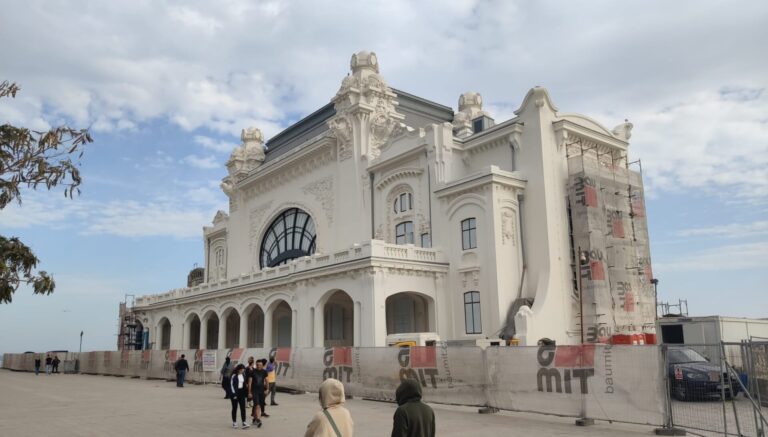 FOTO Imagini din interiorul Cazinoului din Constanța. OMD Mamaia Constanța: „Mai sunt 6 luni până la inaugurare”