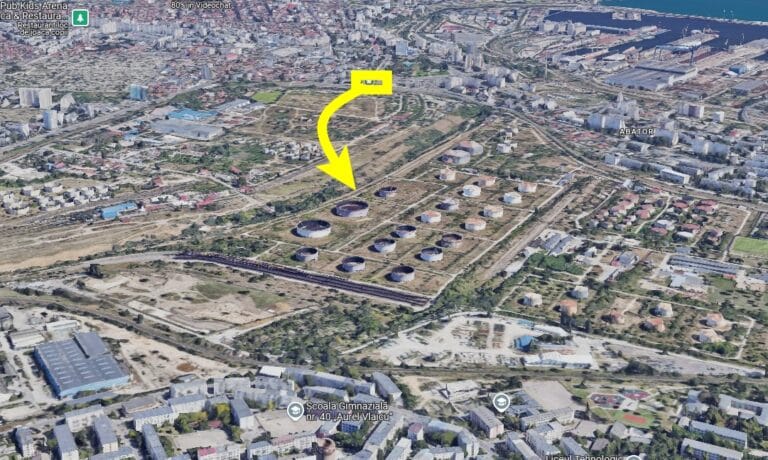 Gara Constanța ar putea fi mutată în mijlocul platformei Oil Terminal, la 1,2 km față de actuala locație. Actuala gară ar putea deveni muzeu