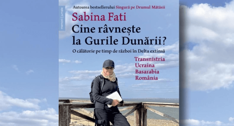 Sabina Fati își lansează la Constanța volumul „Cine râvnește la Gurile Dunării?”