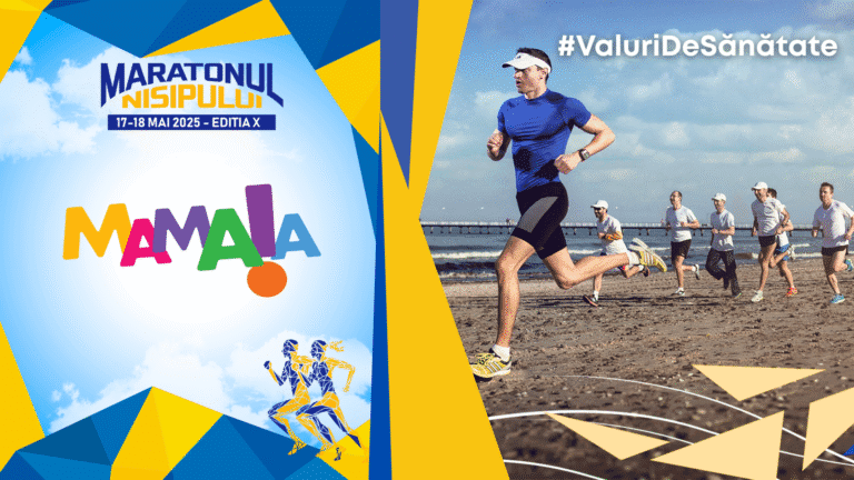 Valuri de sănătate și mișcare la malul mării: OMD Mamaia Constanța, partener oficial al Maratonului Nisipului 2025