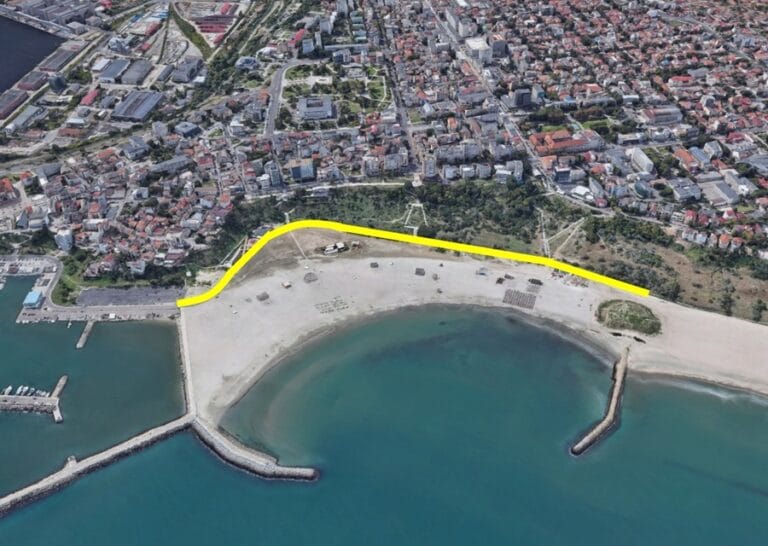 Proiectul care prevede construirea unei promenade cu pistă de biciclete pe plaja Modern a primit undă verde de la Ministerul Culturii