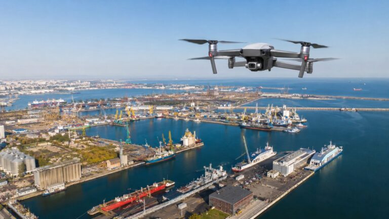 Cum funcționează sistemul anti-dronă instalat în Portul Constanța